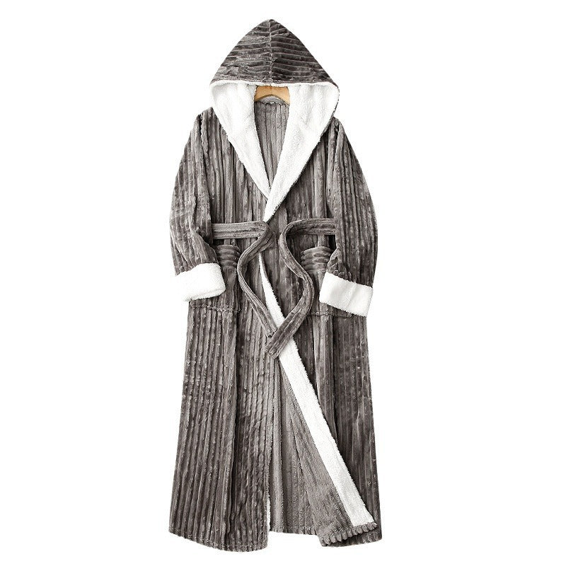 Luxury Hooded Couple Robe