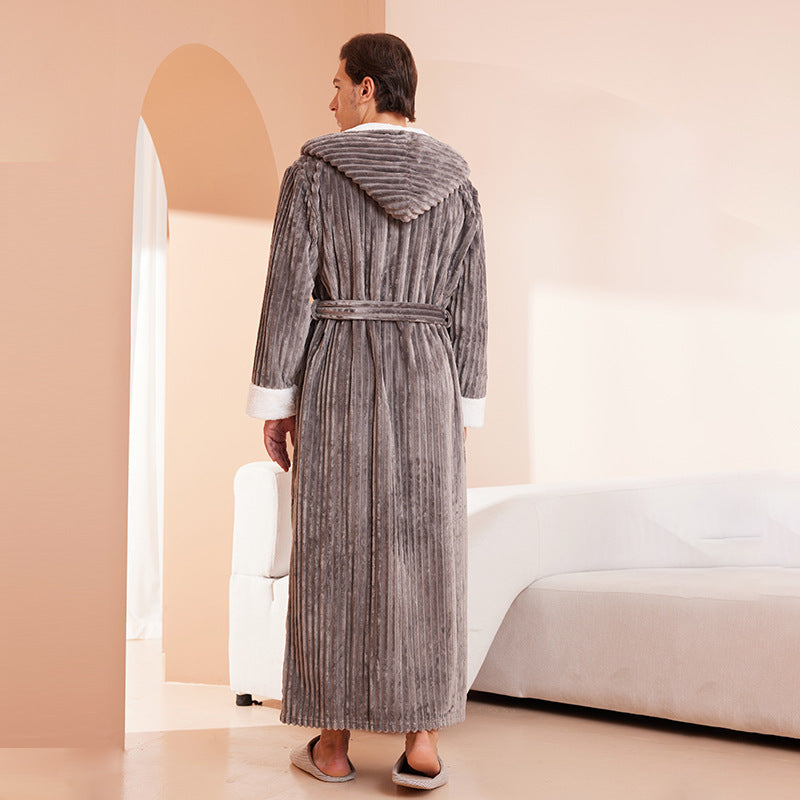 Luxury Hooded Couple Robe
