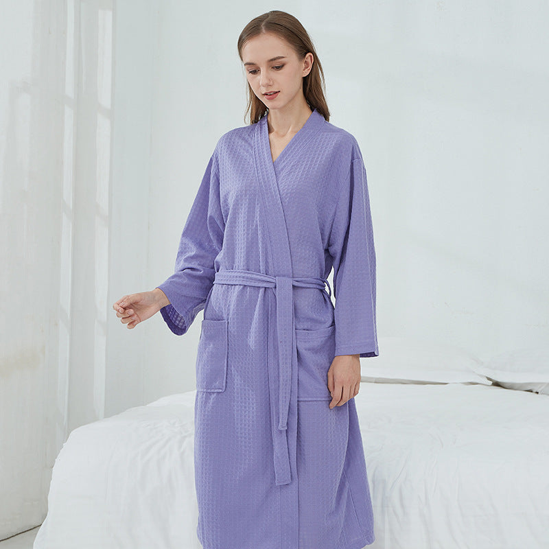 Luxury Waffle Bathrobe