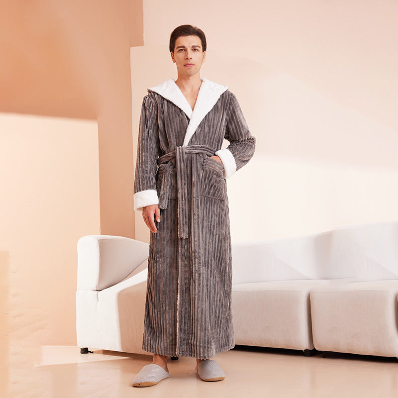 Luxury Hooded Couple Robe
