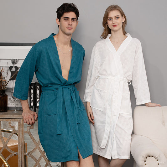 Luxury Waffle Bathrobe