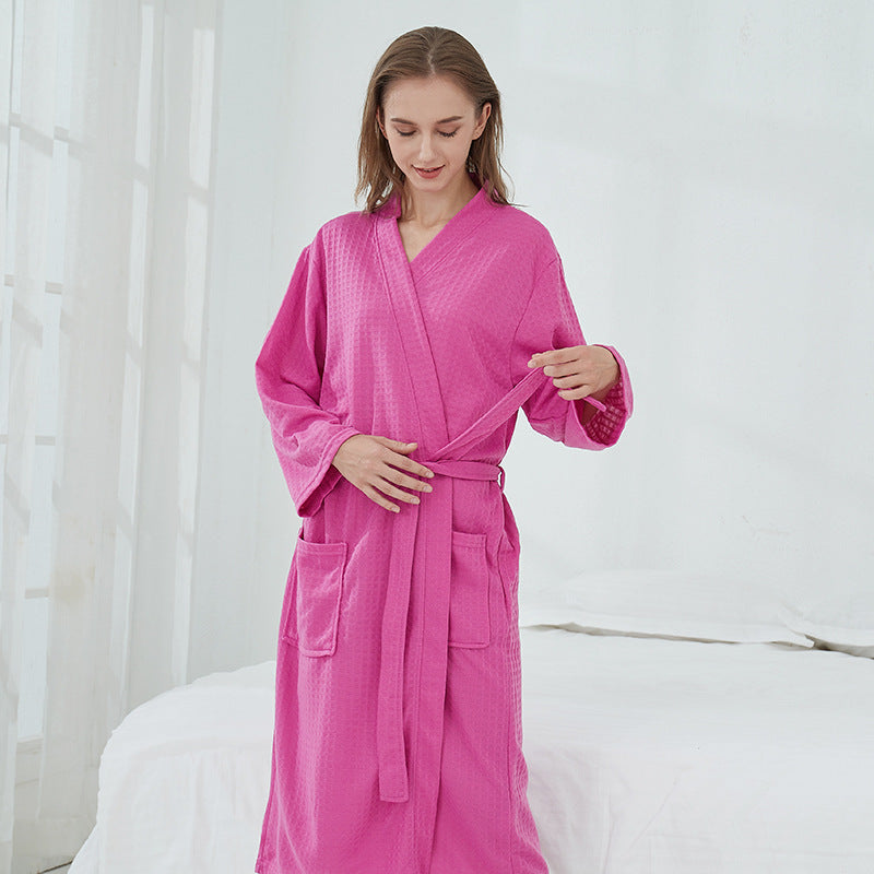 Luxury Waffle Bathrobe